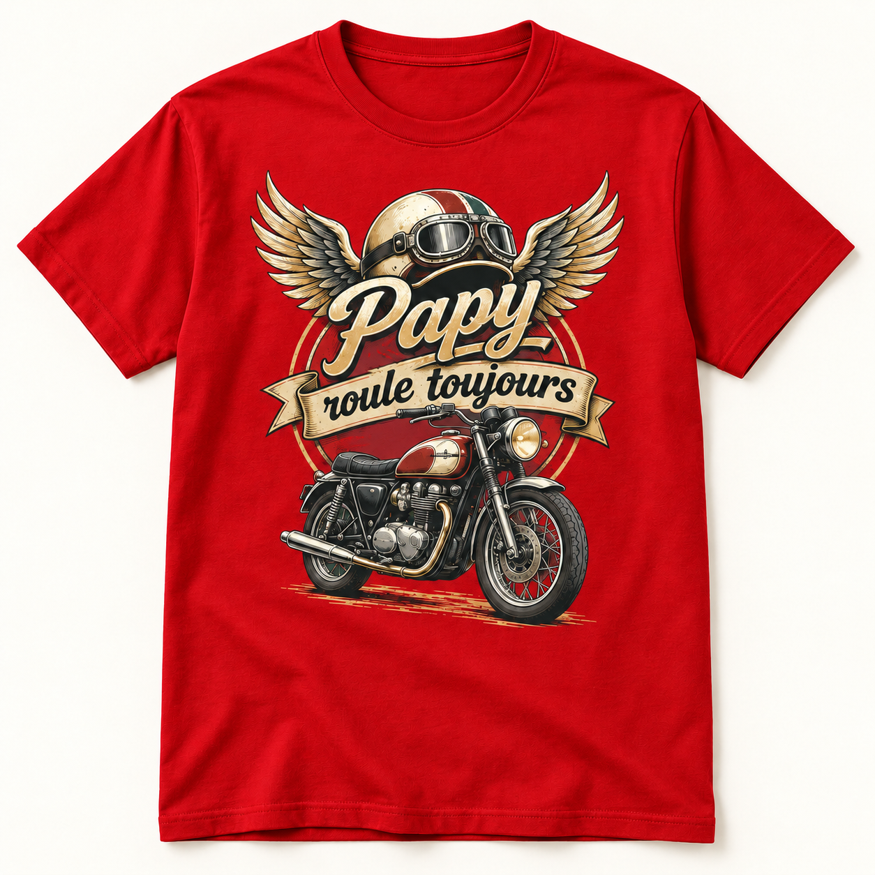 T-shirt Papy roule toujours – Image 4