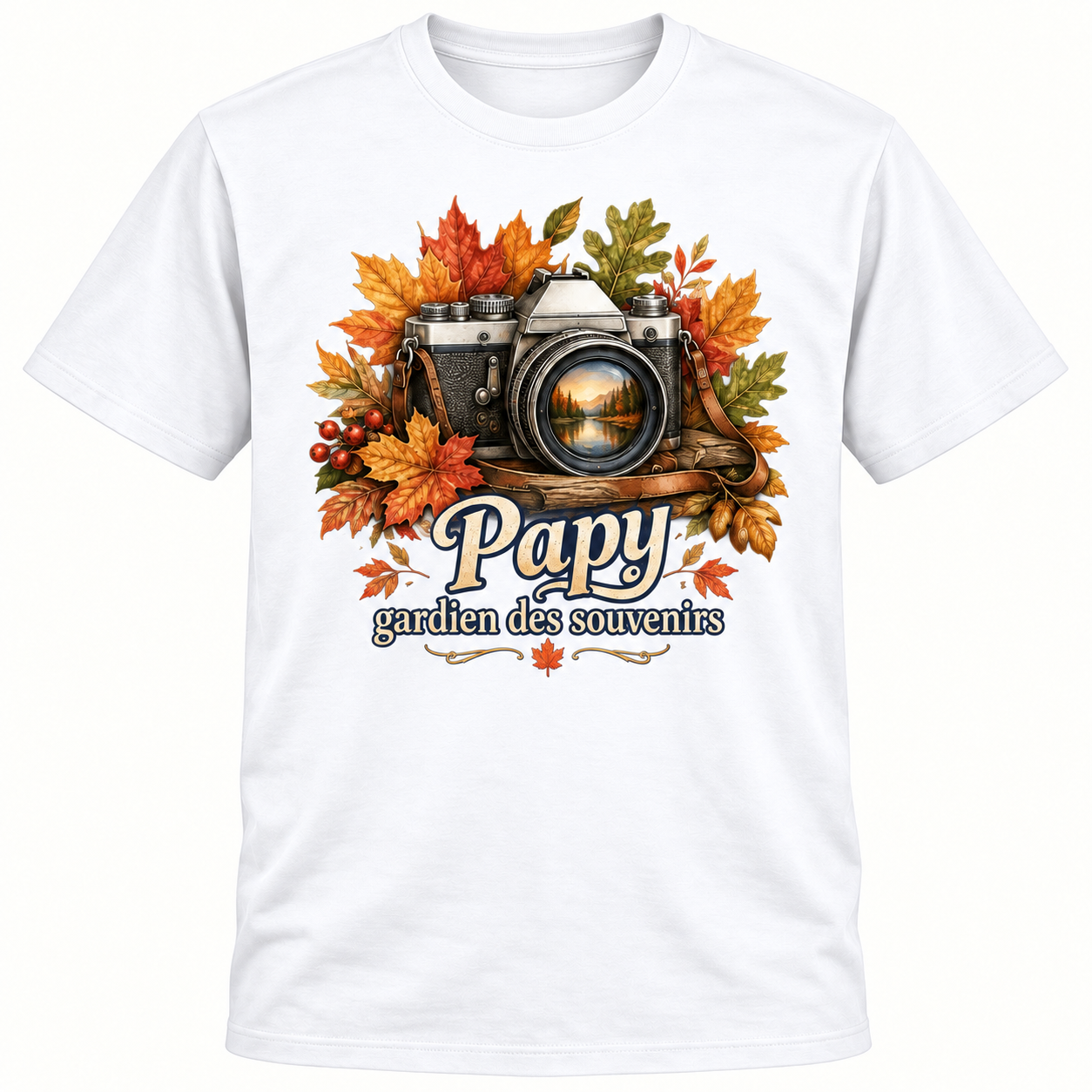 T-shirt Papy gardien des souvenirs – Image 2