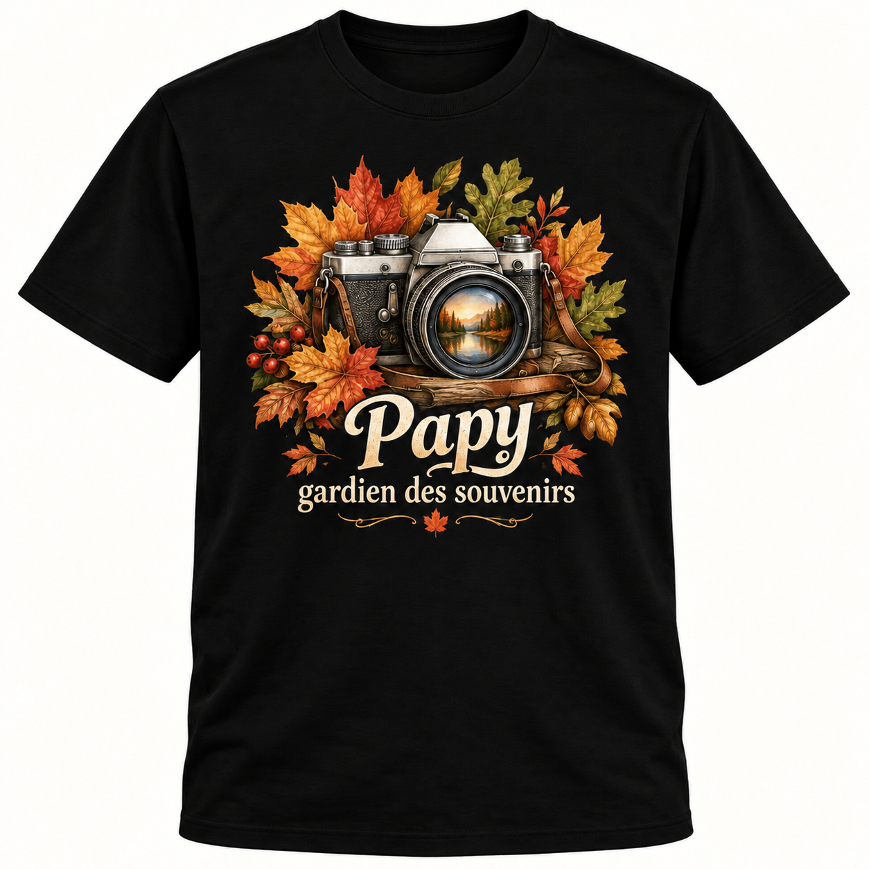 T-shirt Papy gardien des souvenirs – Image 3