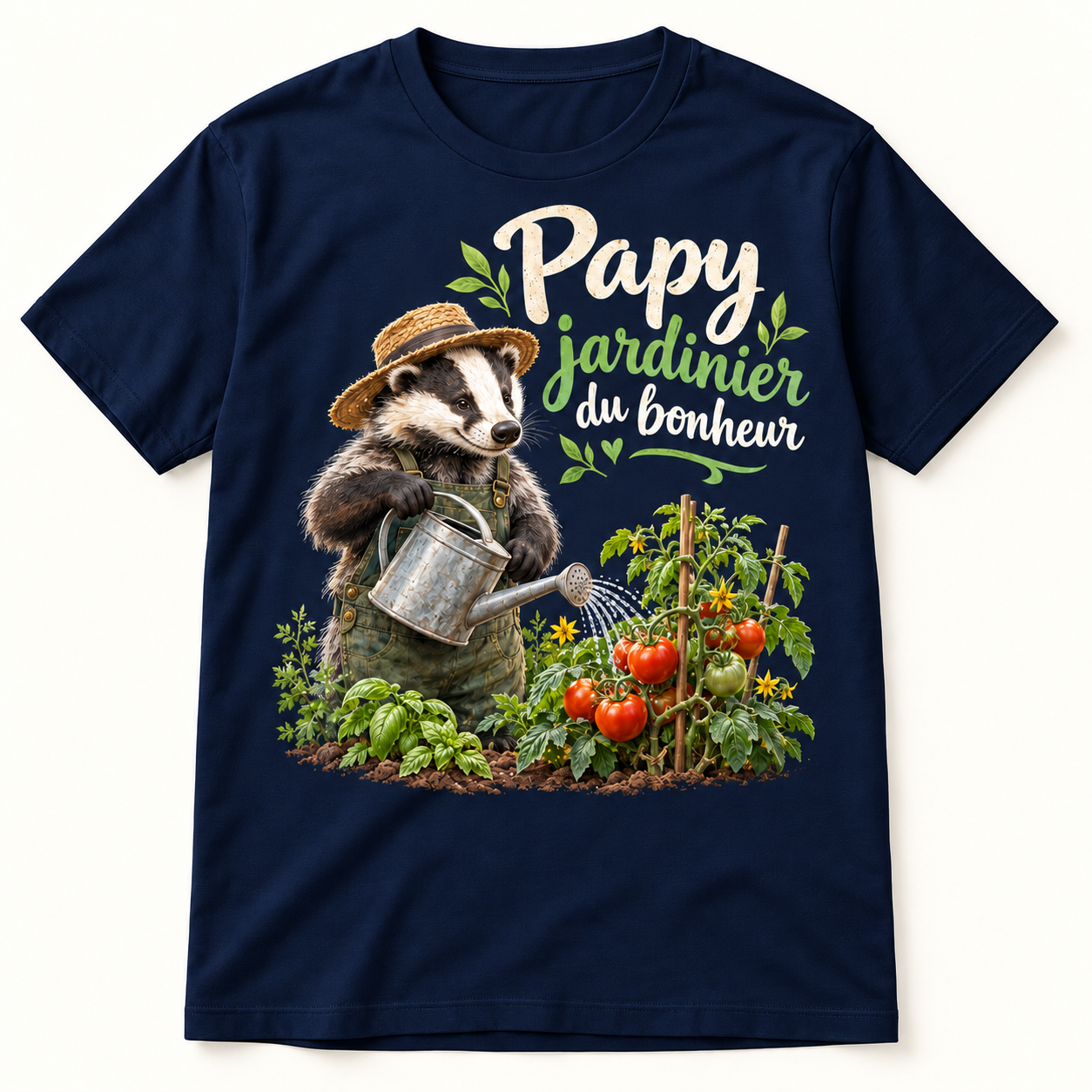 T-shirt Papy jardinier du bonheur – Image 5
