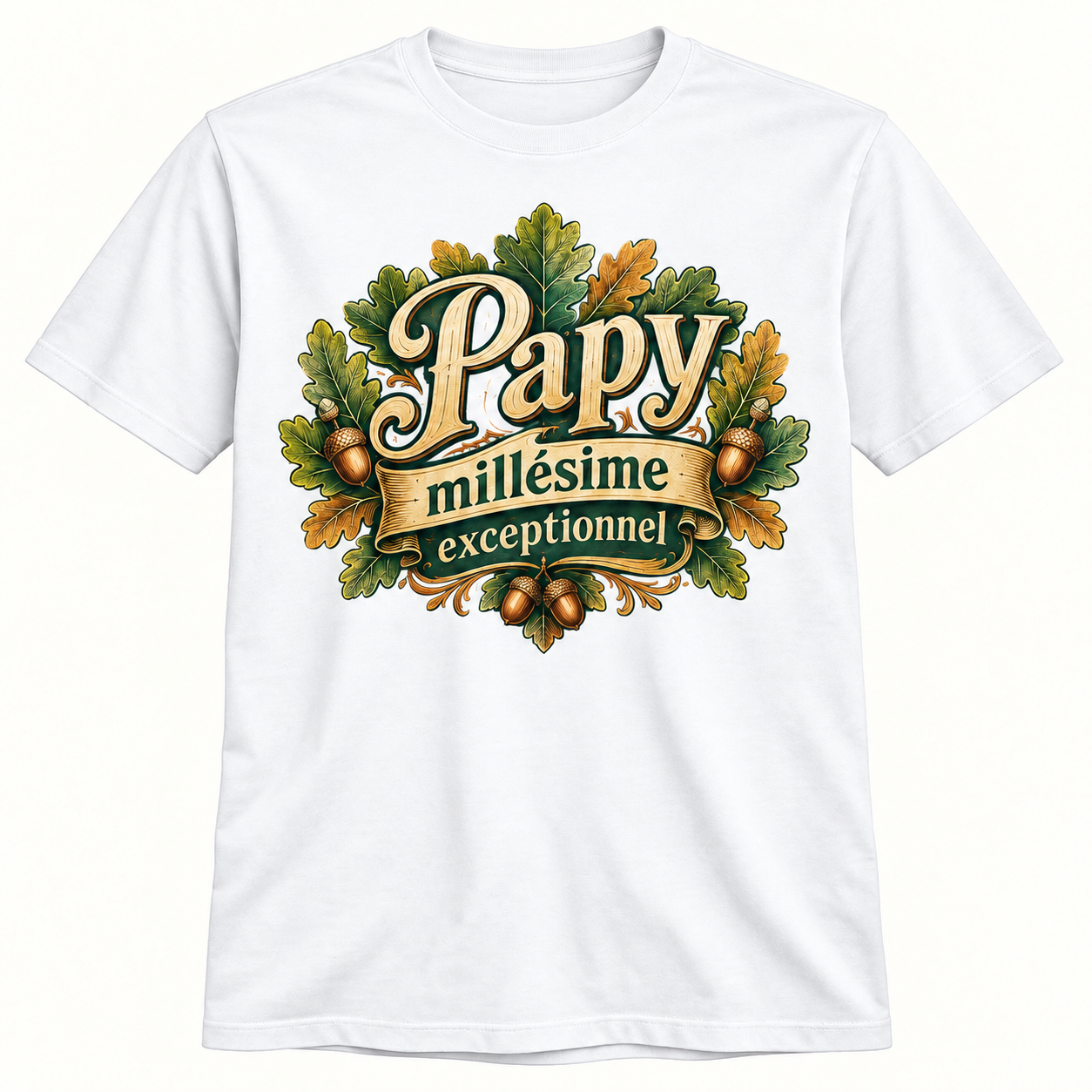 T-shirt Papy millésime exceptionnel – Image 2