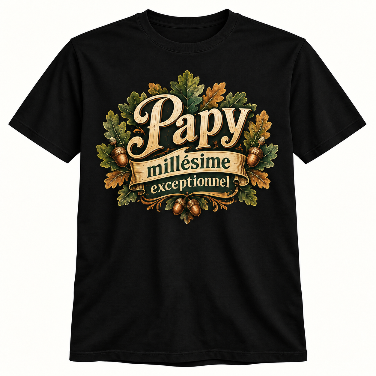 T-shirt Papy millésime exceptionnel – Image 3