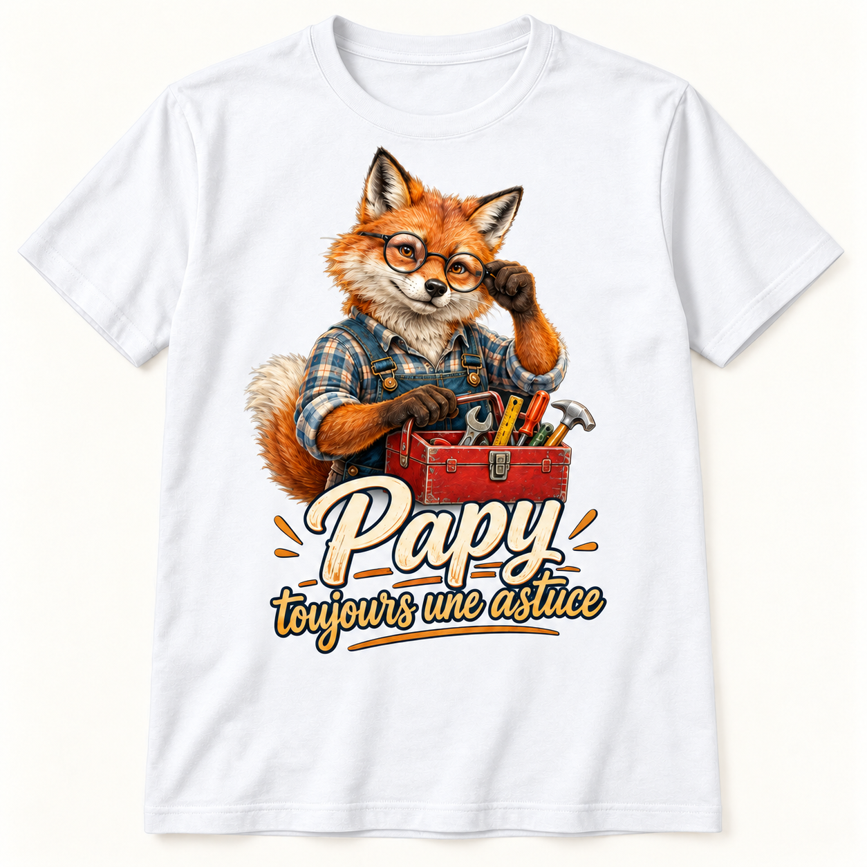 T-shirt Papy toujours une astuce – Image 2