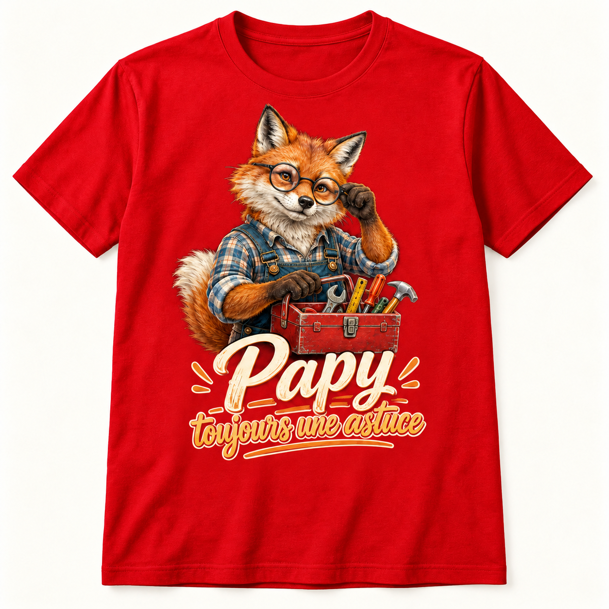 T-shirt Papy toujours une astuce – Image 3