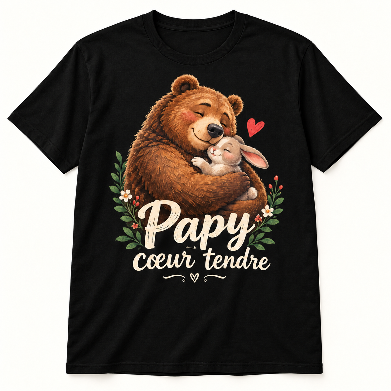 T-shirt Papy cœur tendre – Image 3