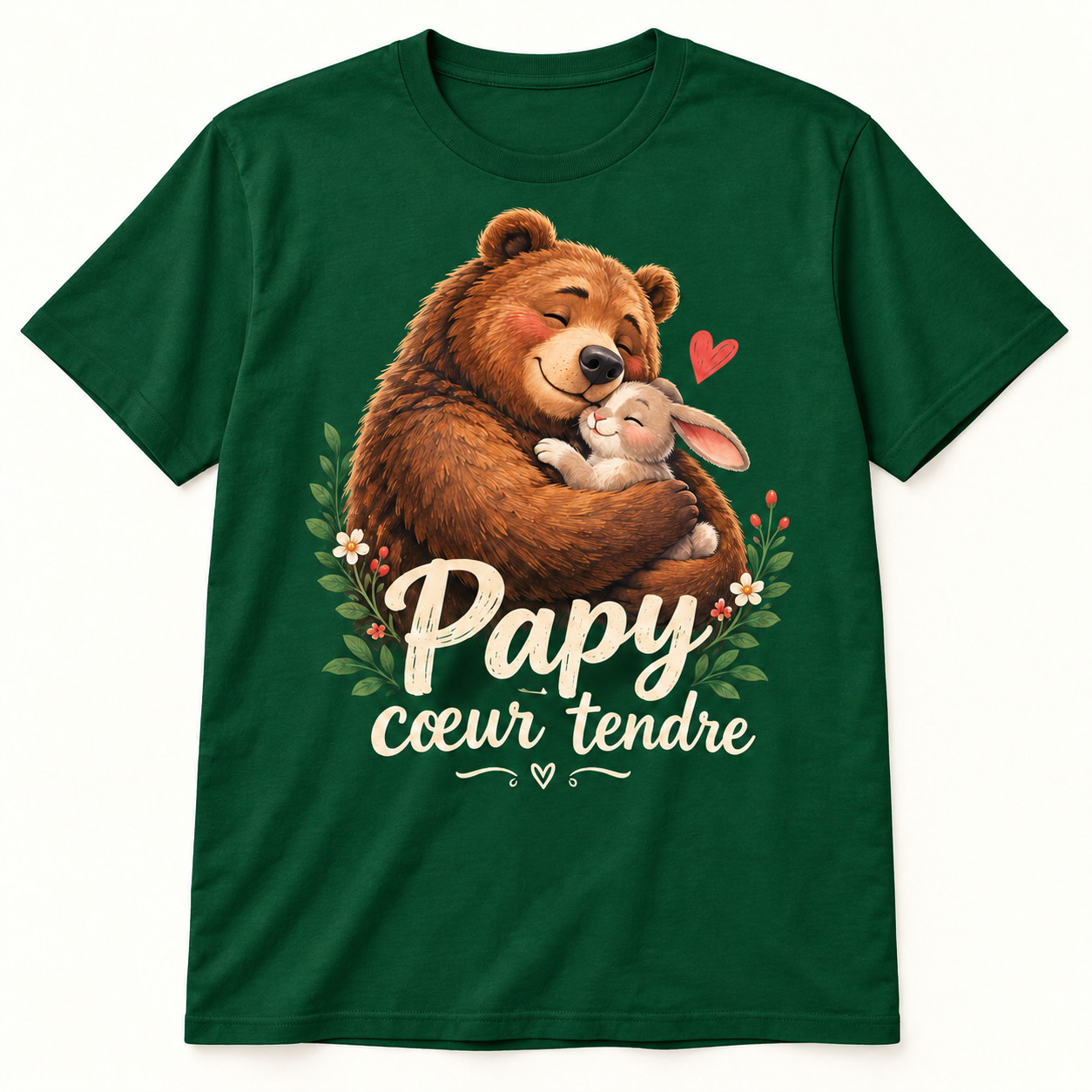 T-shirt Papy cœur tendre – Image 4