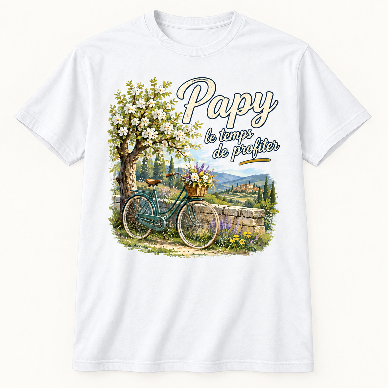T-shirt Papy le temps de profiter – Image 2