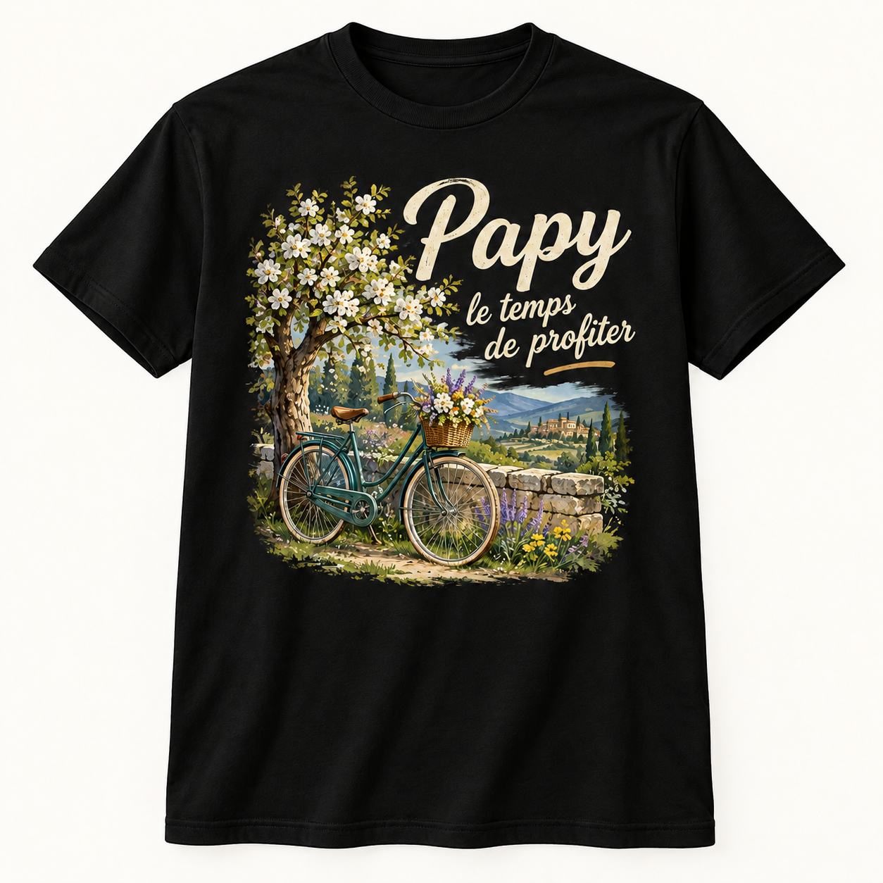 T-shirt Papy le temps de profiter – Image 3