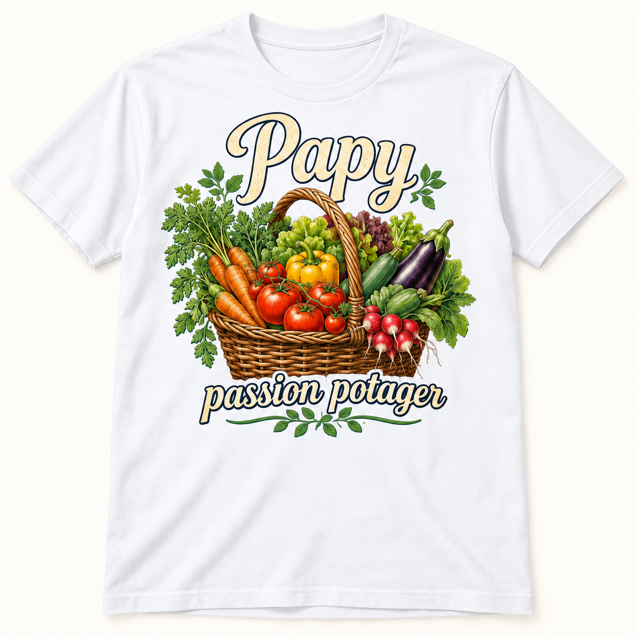 T-shirt Papy passion potager – Image 2