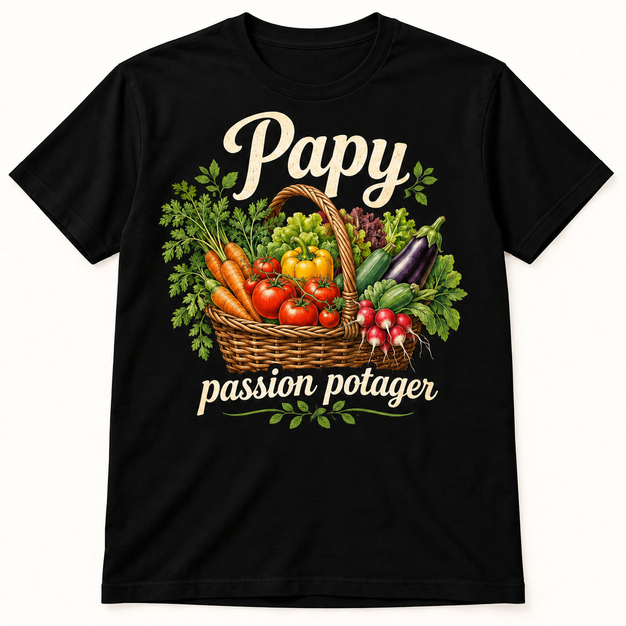 T-shirt Papy passion potager – Image 3