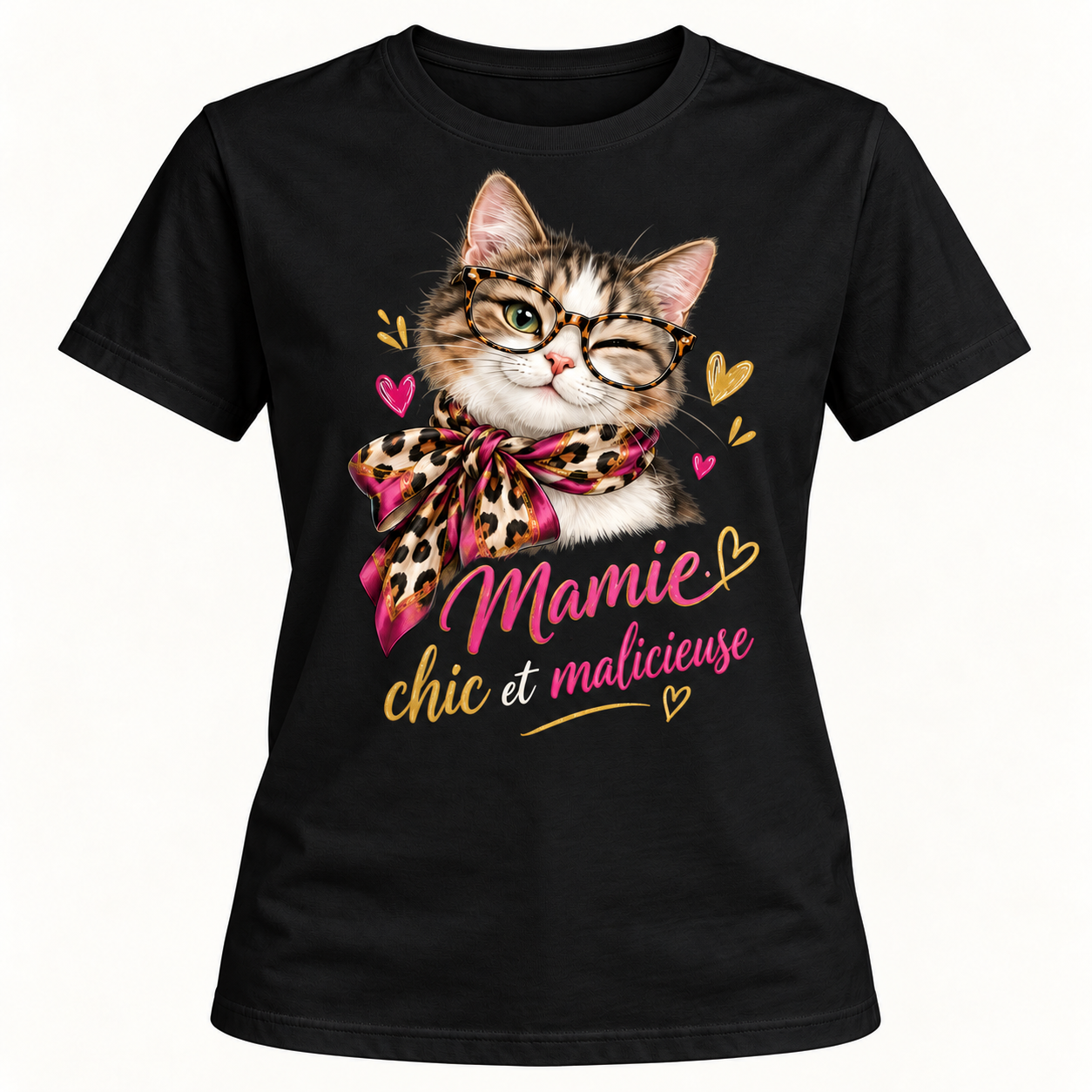 T-shirt Mamie chic et malicieuse – Image 2