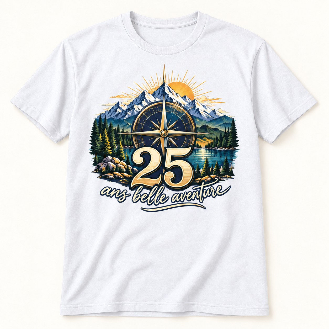 T-shirt 25 ans belle aventure – Image 2