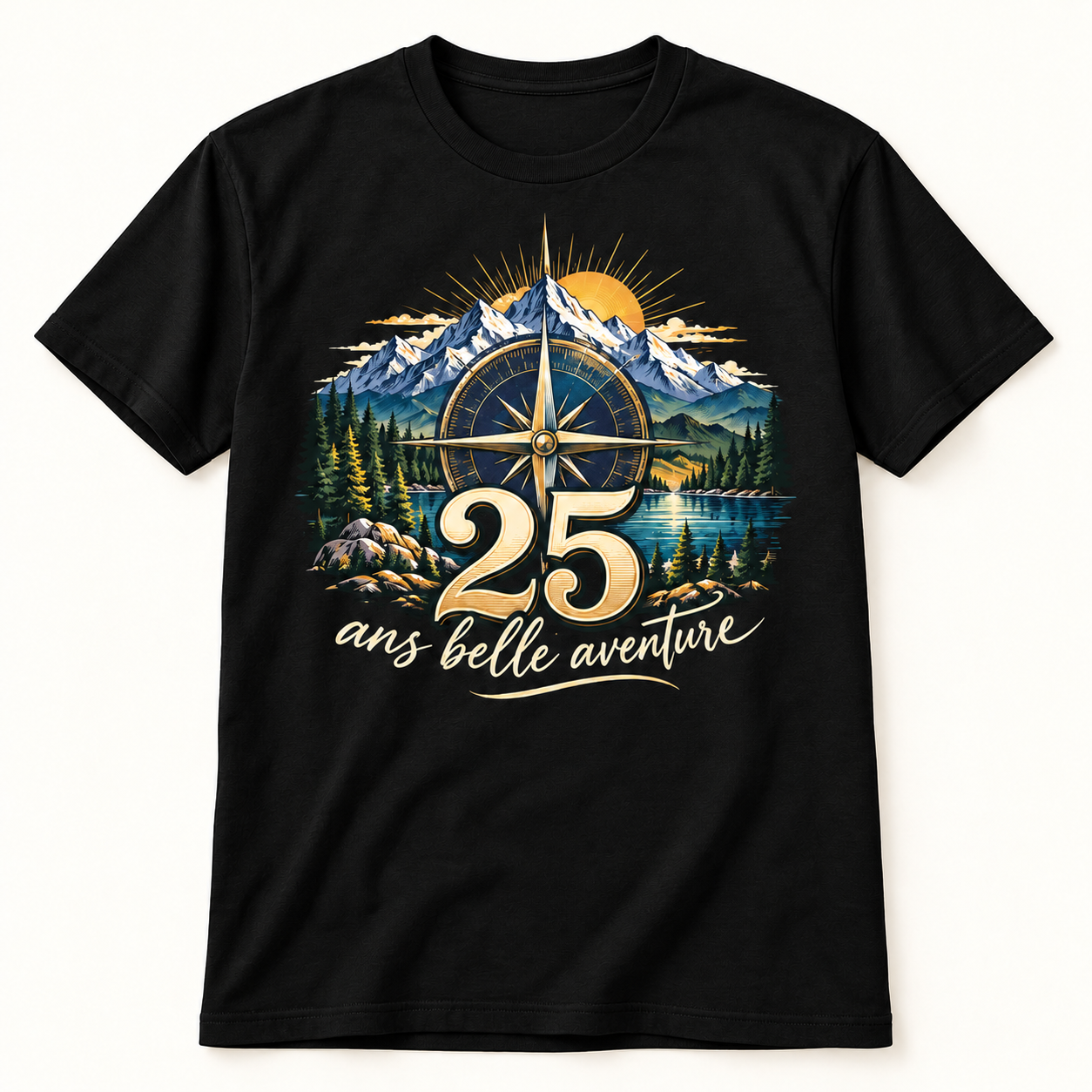 T-shirt 25 ans belle aventure – Image 3