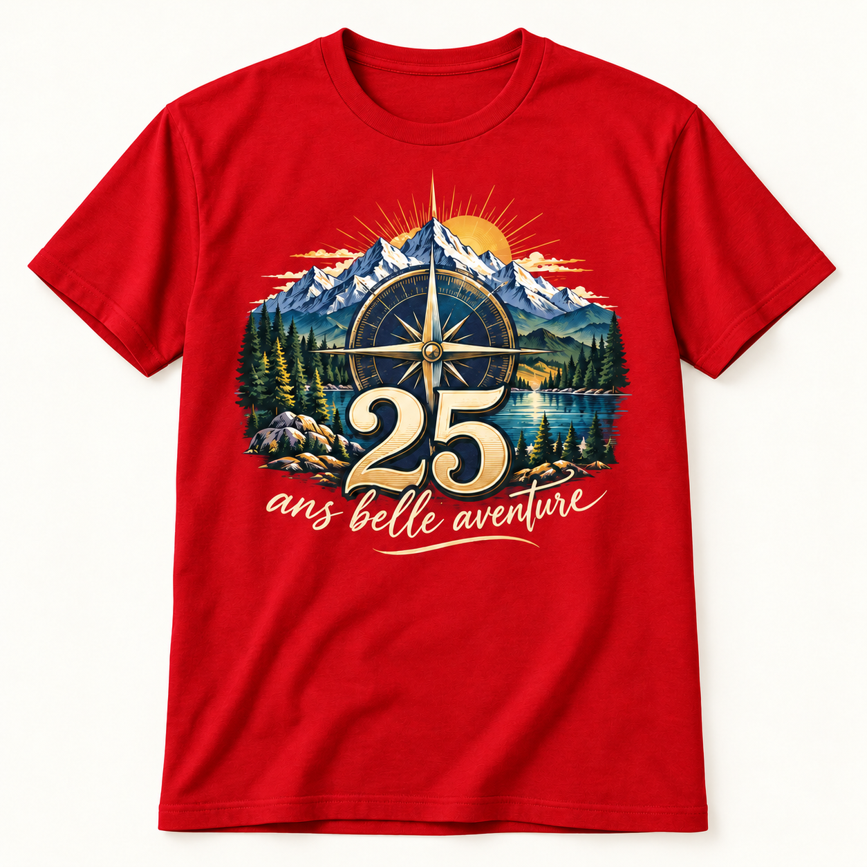 T-shirt 25 ans belle aventure – Image 4