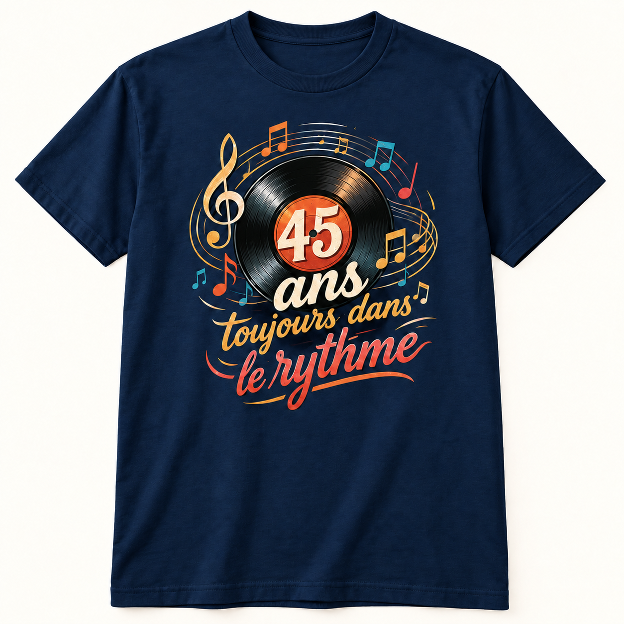 T-shirt 45 ans toujours dans le rythme – Image 5
