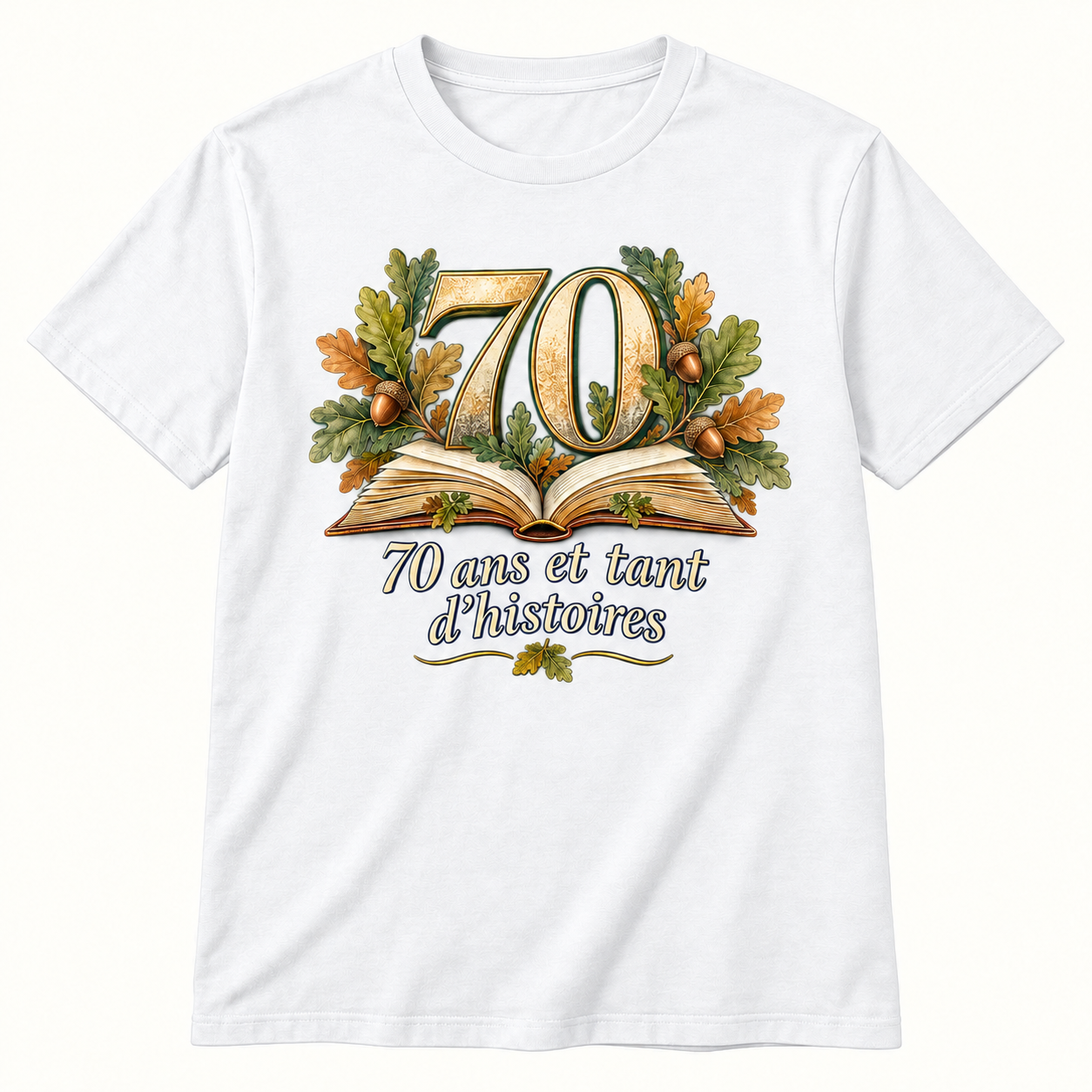 T-shirt 70 ans et tant d’histoires – Image 2