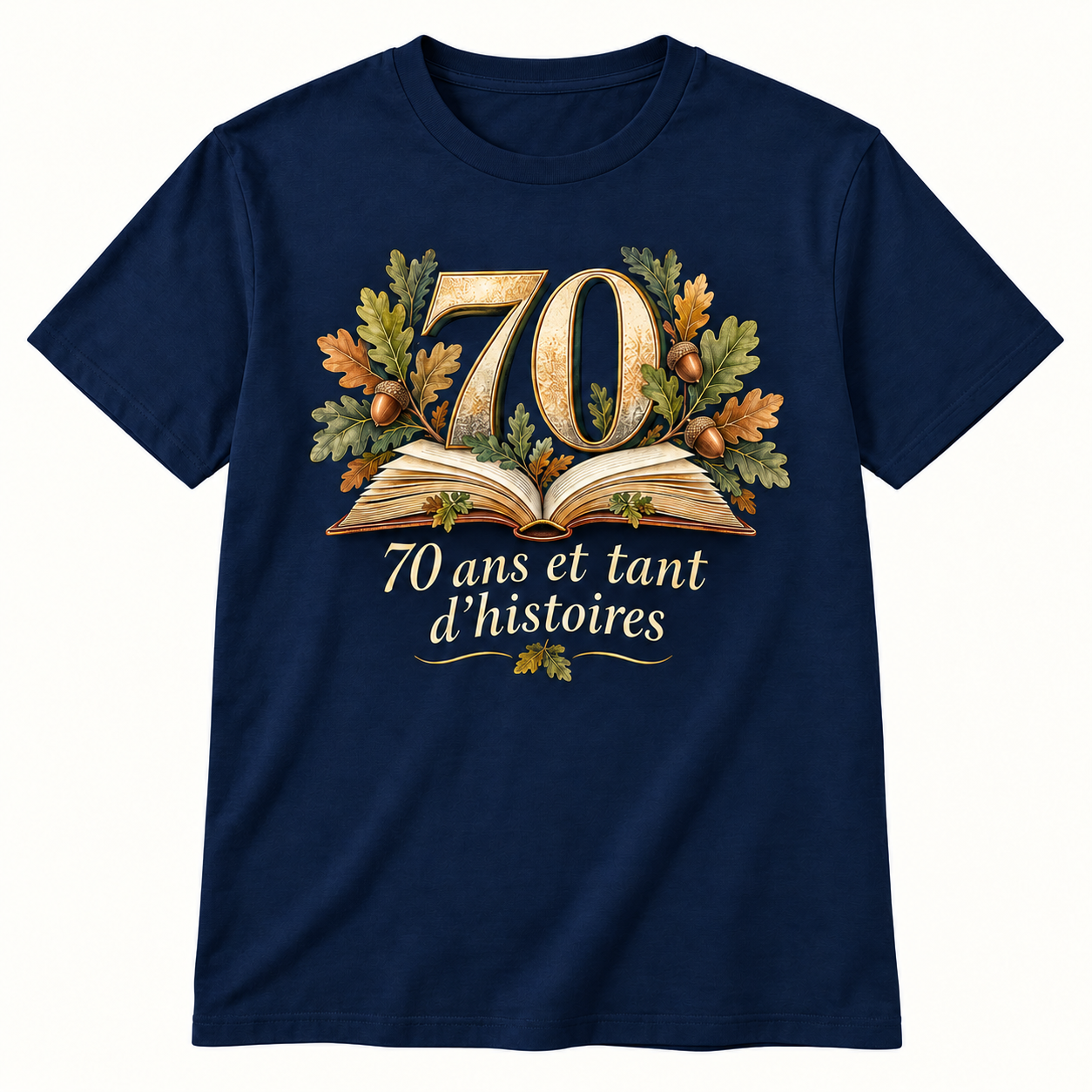 T-shirt 70 ans et tant d’histoires – Image 5