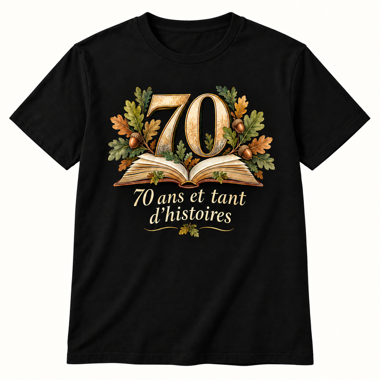 T-shirt 70 ans et tant d’histoires – Image 3