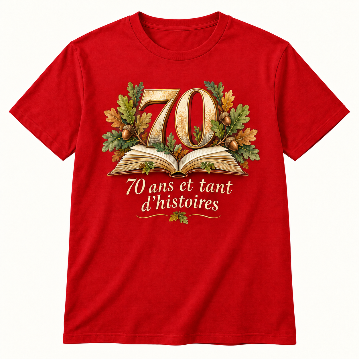 T-shirt 70 ans et tant d’histoires – Image 4