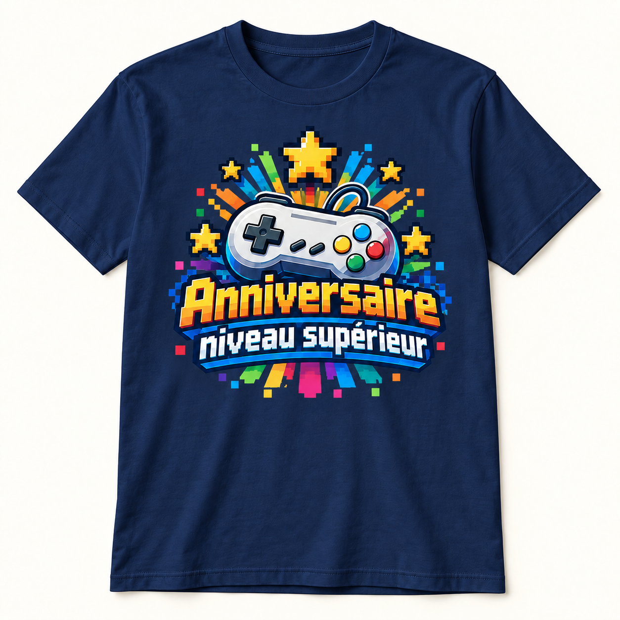 T-shirt Anniversaire niveau supérieur – Image 5