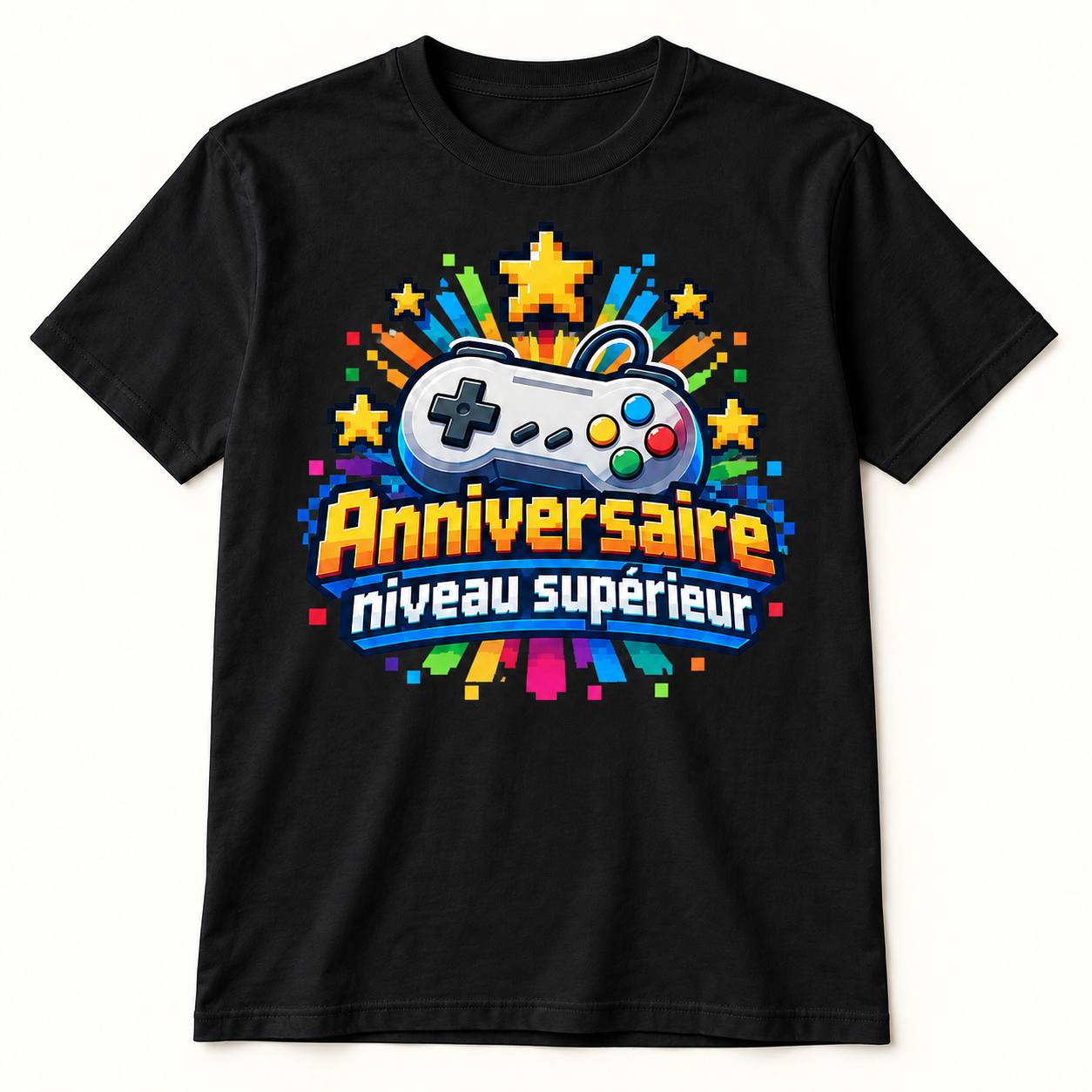 T-shirt Anniversaire niveau supérieur – Image 2