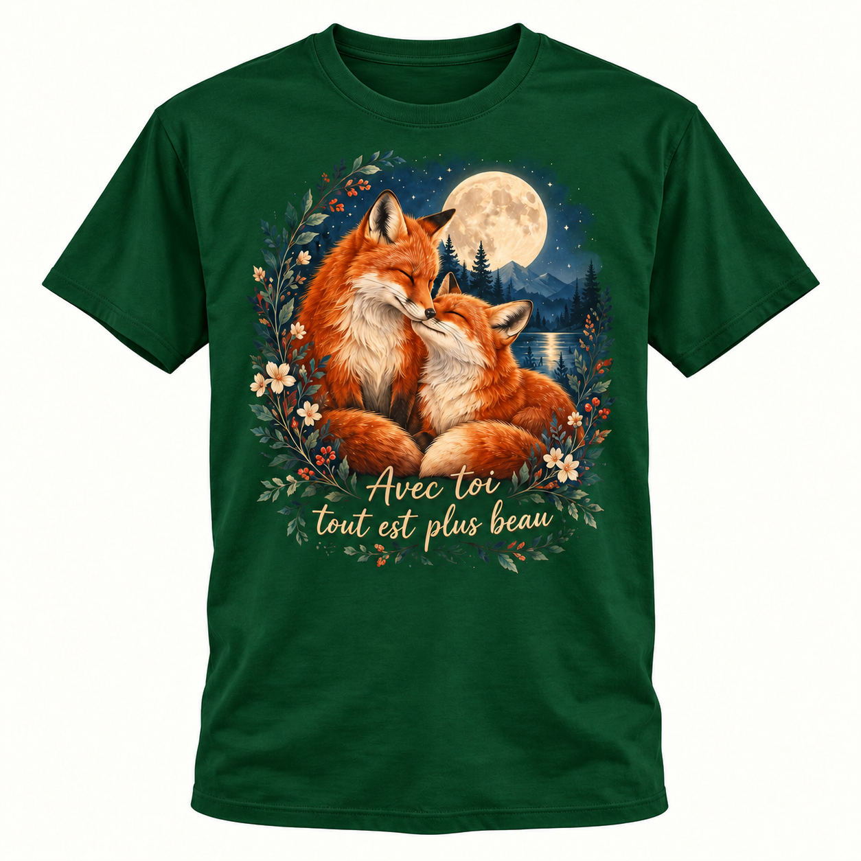 T-shirt Avec toi tout est plus beau – Image 4