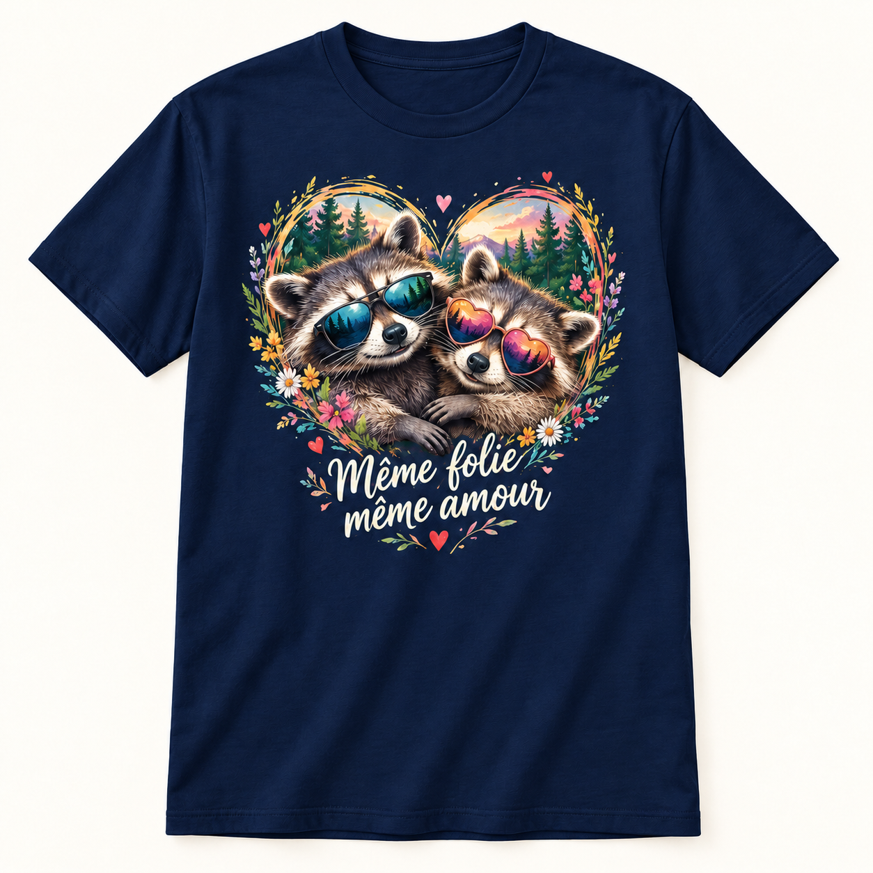 T-shirt Même folie même amour – Image 5