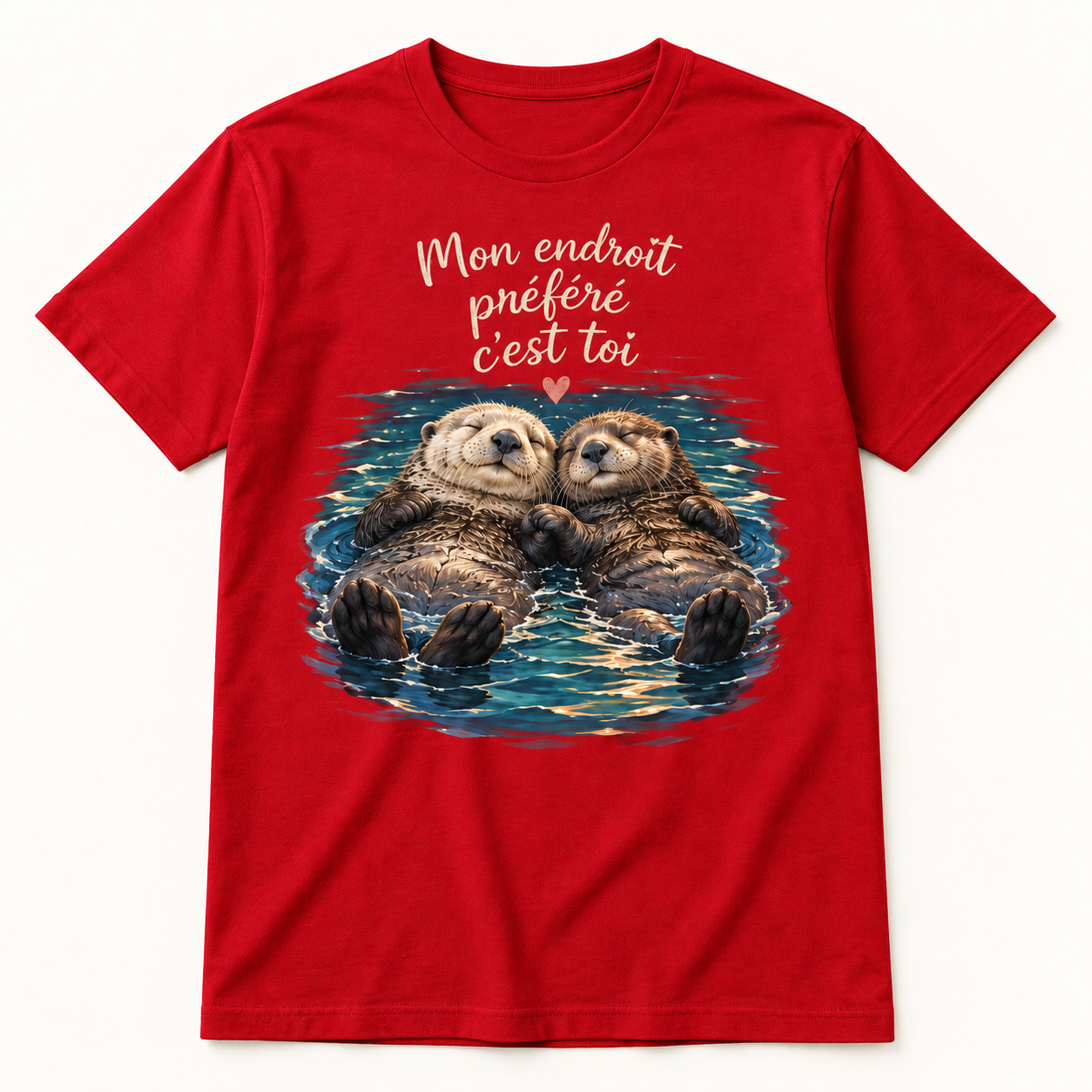 T-shirt Mon endroit préféré c’est toi – Image 4