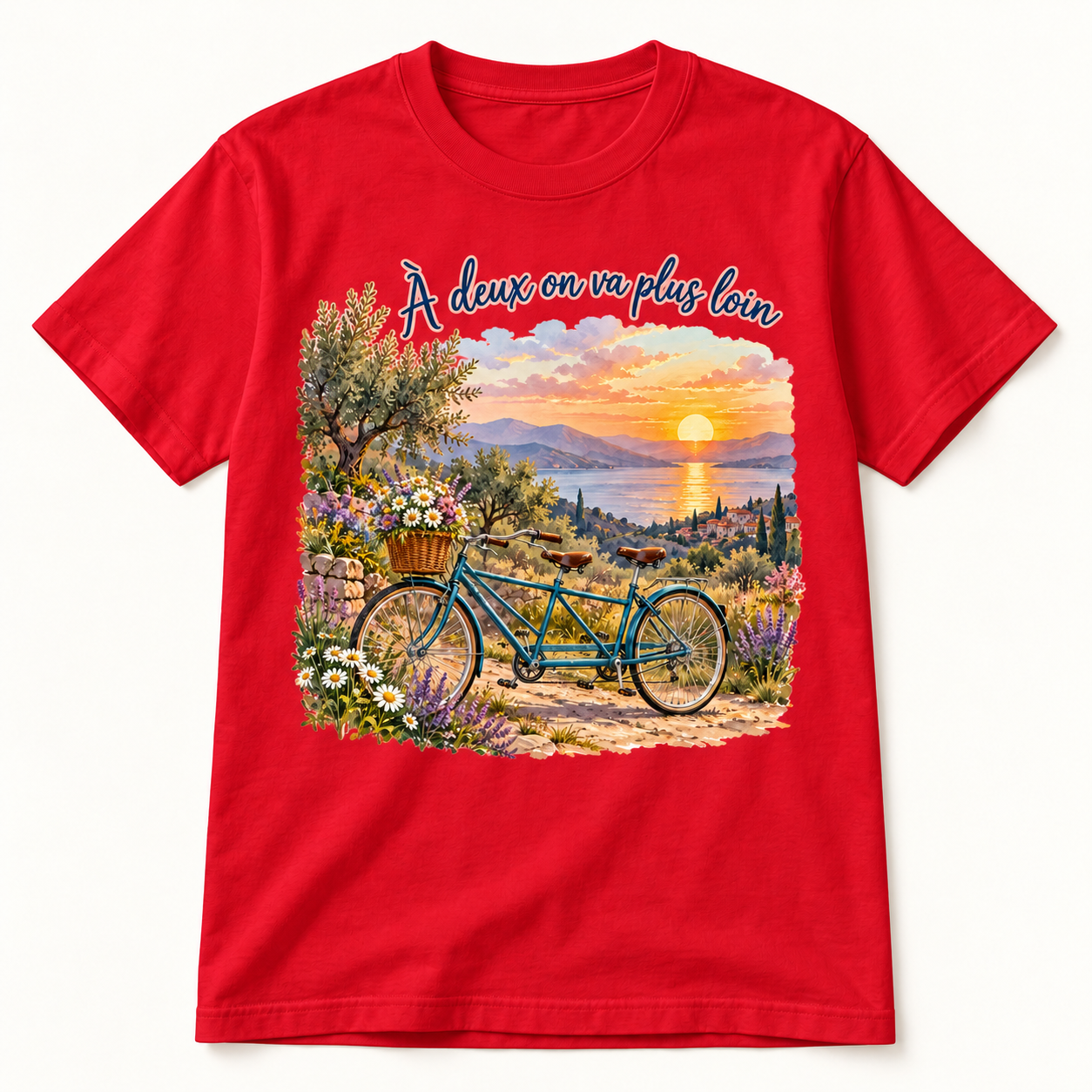 T-shirt À deux on va plus loin – Image 3