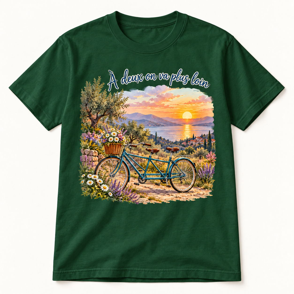 T-shirt À deux on va plus loin – Image 4
