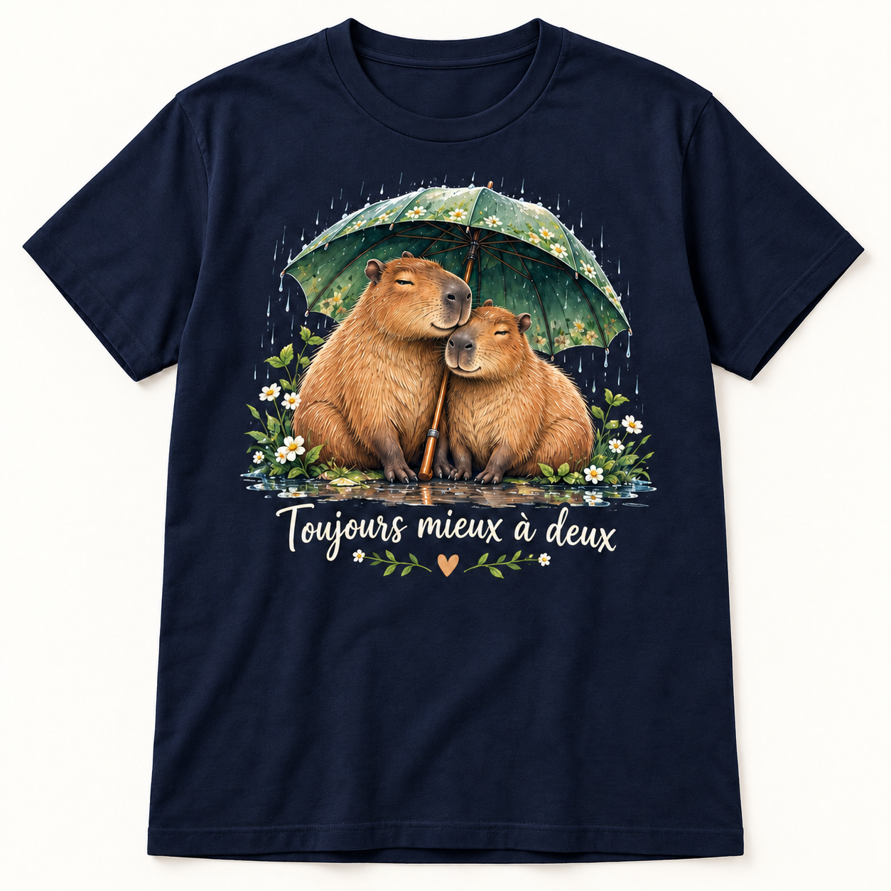 T-shirt Toujours mieux à deux – Image 5