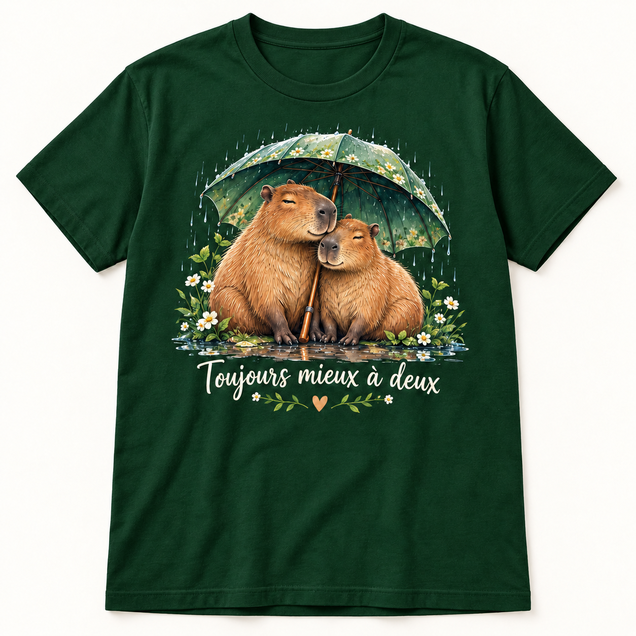 T-shirt Toujours mieux à deux – Image 4