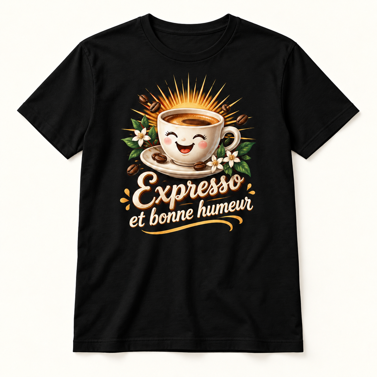 T-shirt Expresso et bonne humeur – Image 3