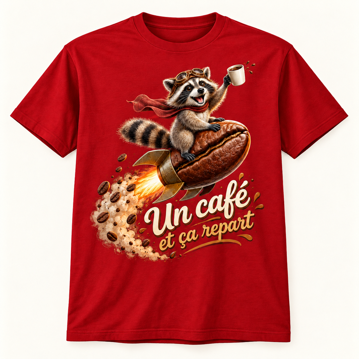 T-shirt Un café et ça repart – Image 4
