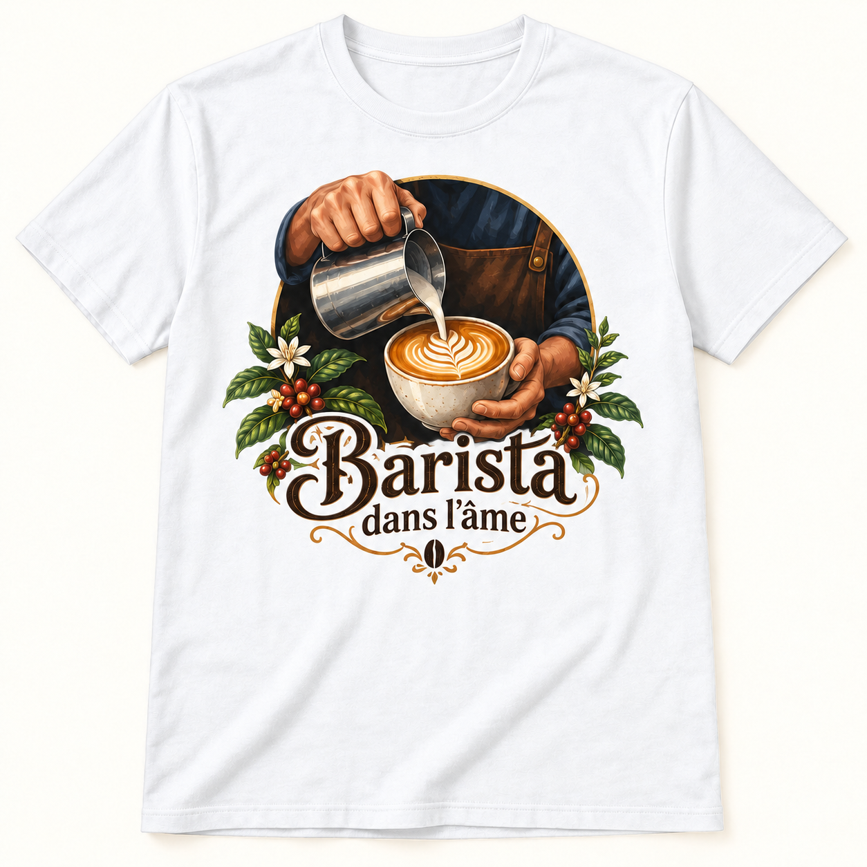 T-shirt Barista dans l’âme – Image 2