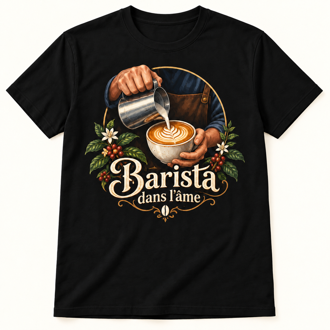 T-shirt Barista dans l’âme – Image 3
