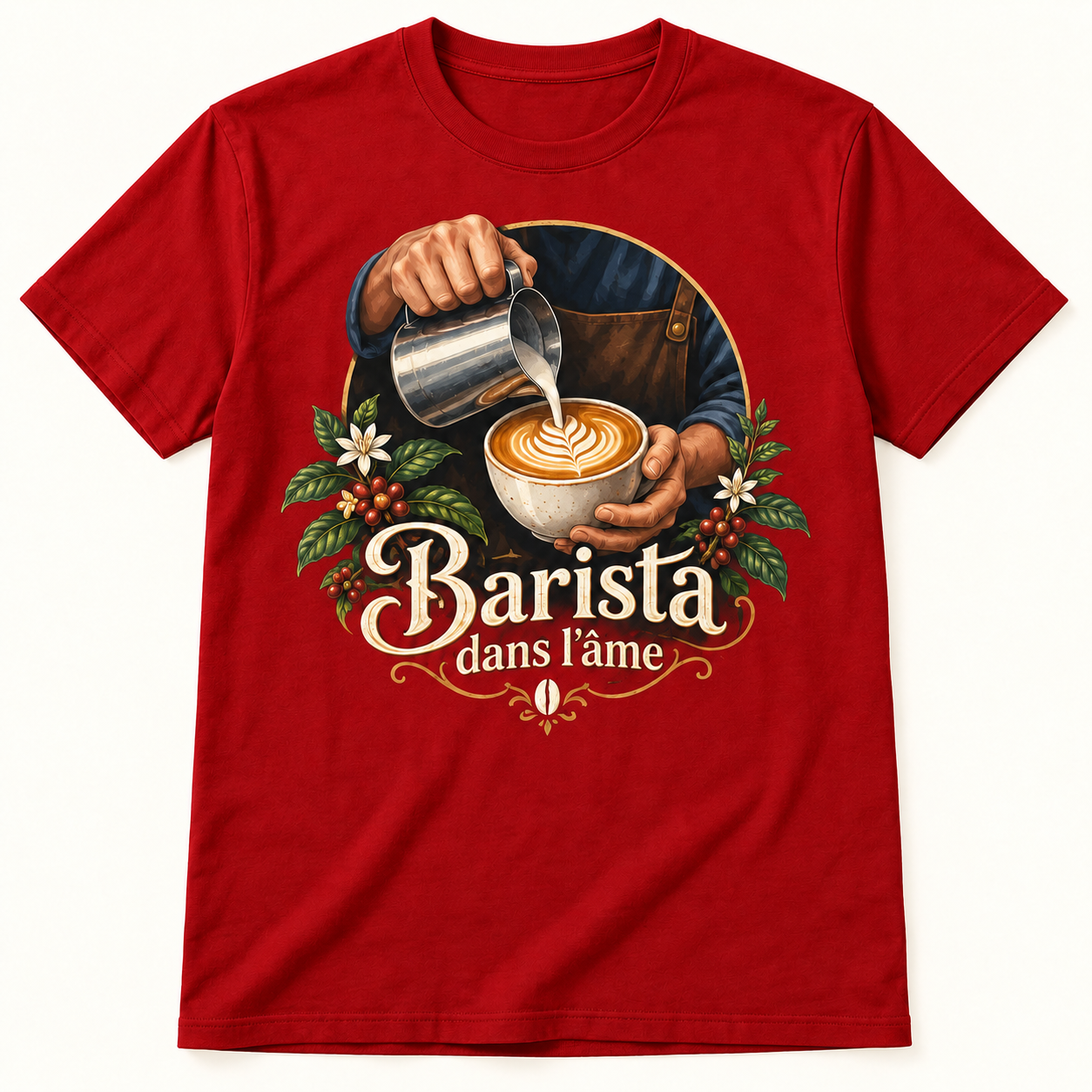 T-shirt Barista dans l’âme – Image 4