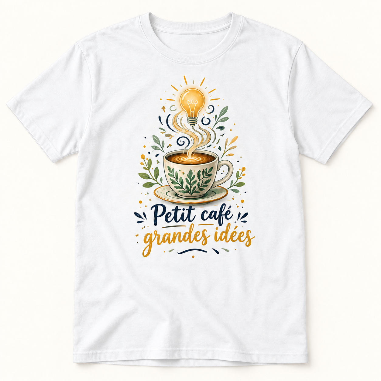 T-shirt Petit café grandes idées – Image 2