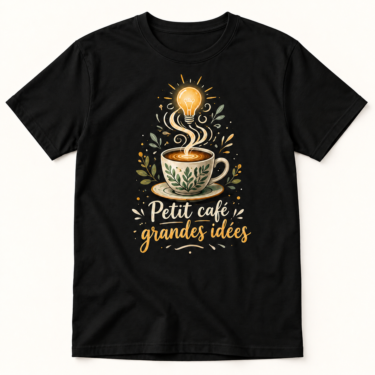 T-shirt Petit café grandes idées – Image 3