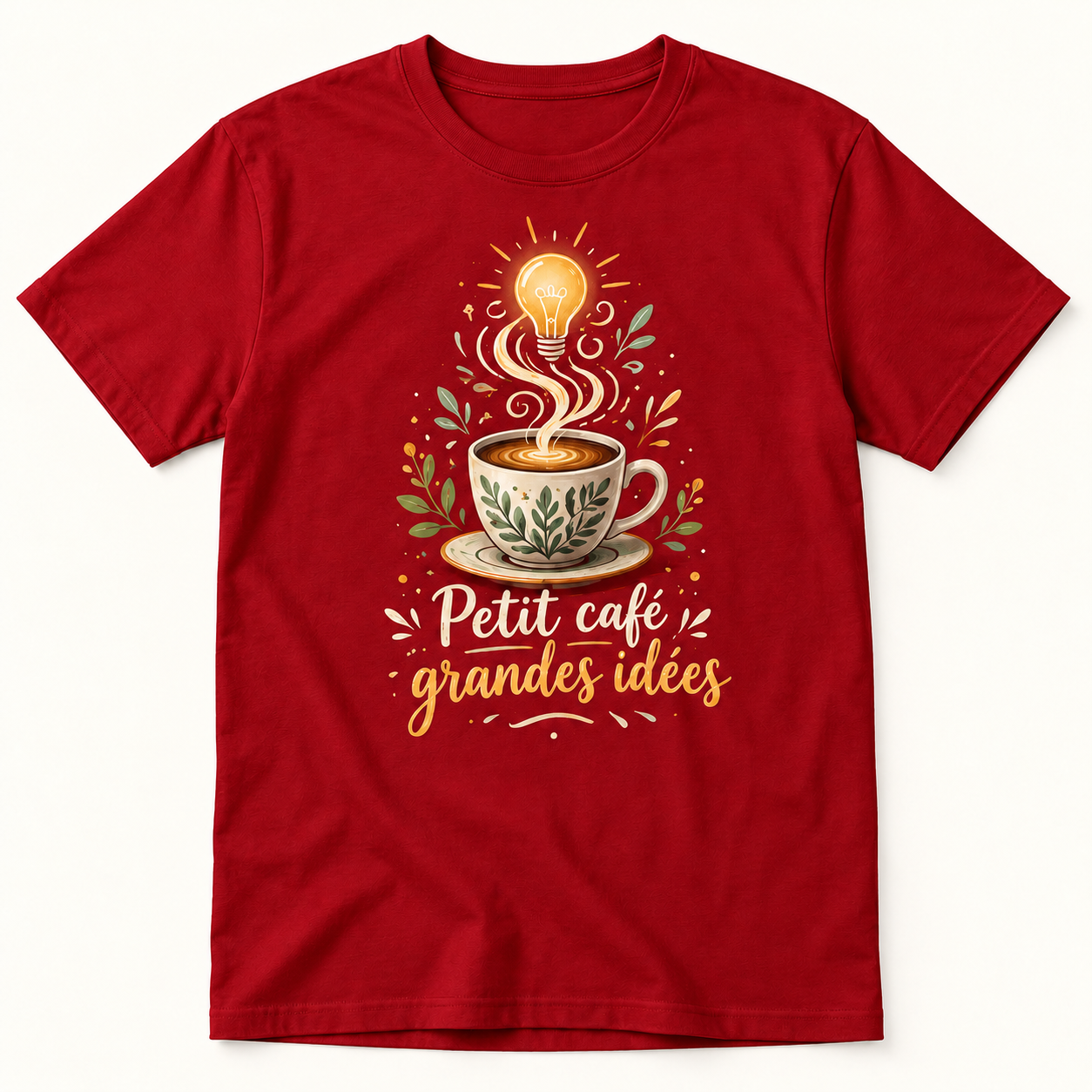T-shirt Petit café grandes idées – Image 4