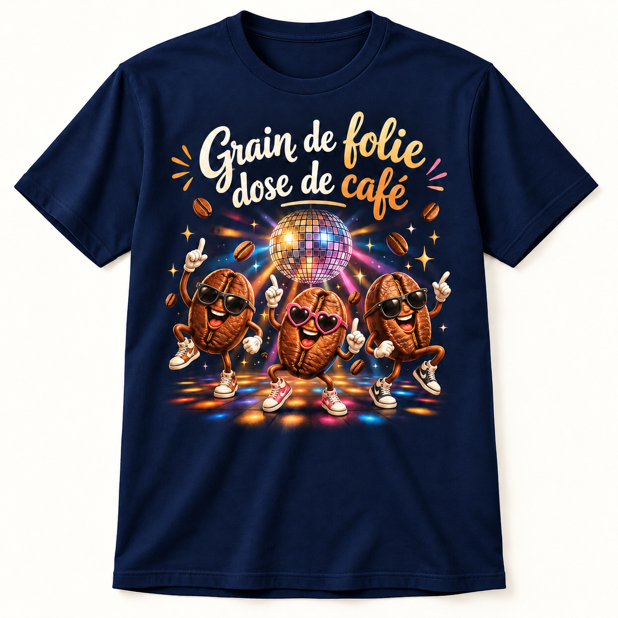 T-shirt Grain de folie dose de café – Image 5