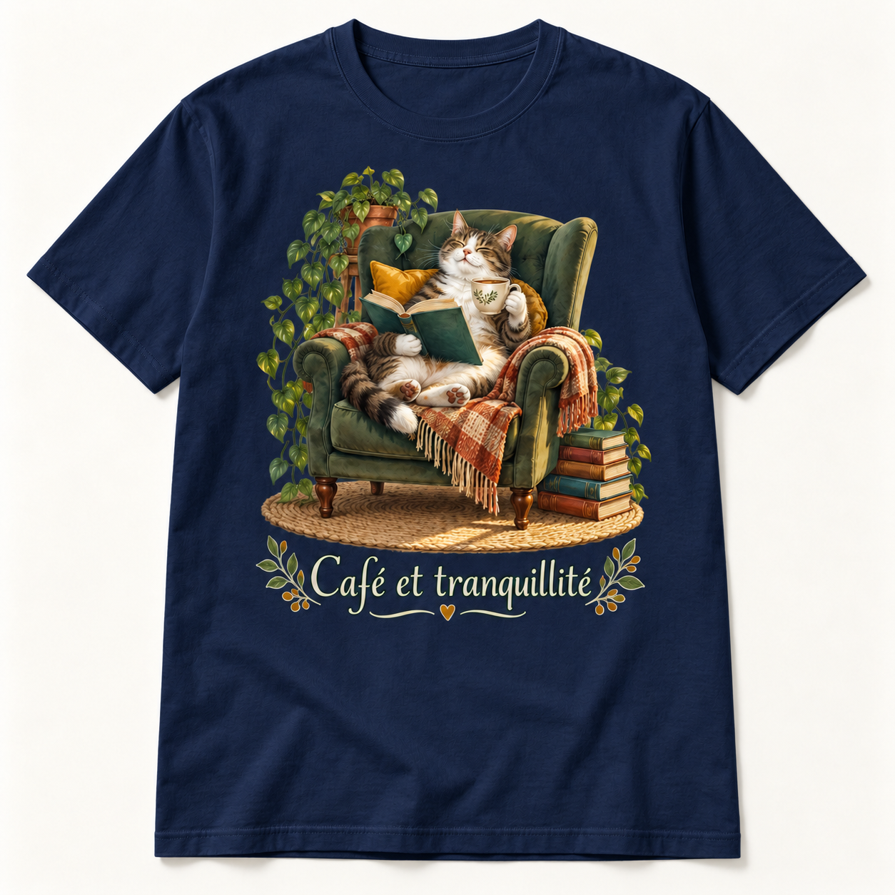 T-shirt Café et tranquillité – Image 5