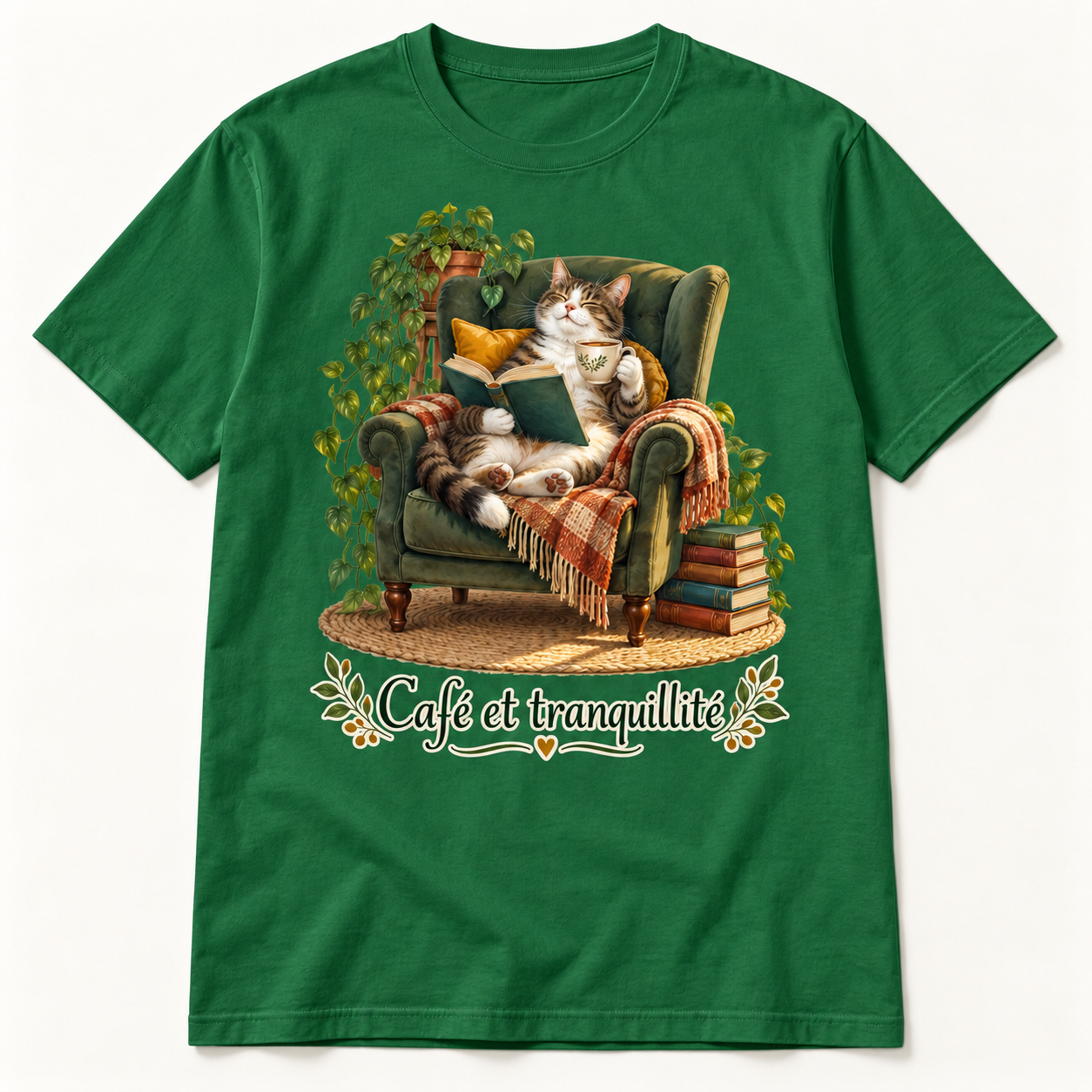 T-shirt Café et tranquillité – Image 4