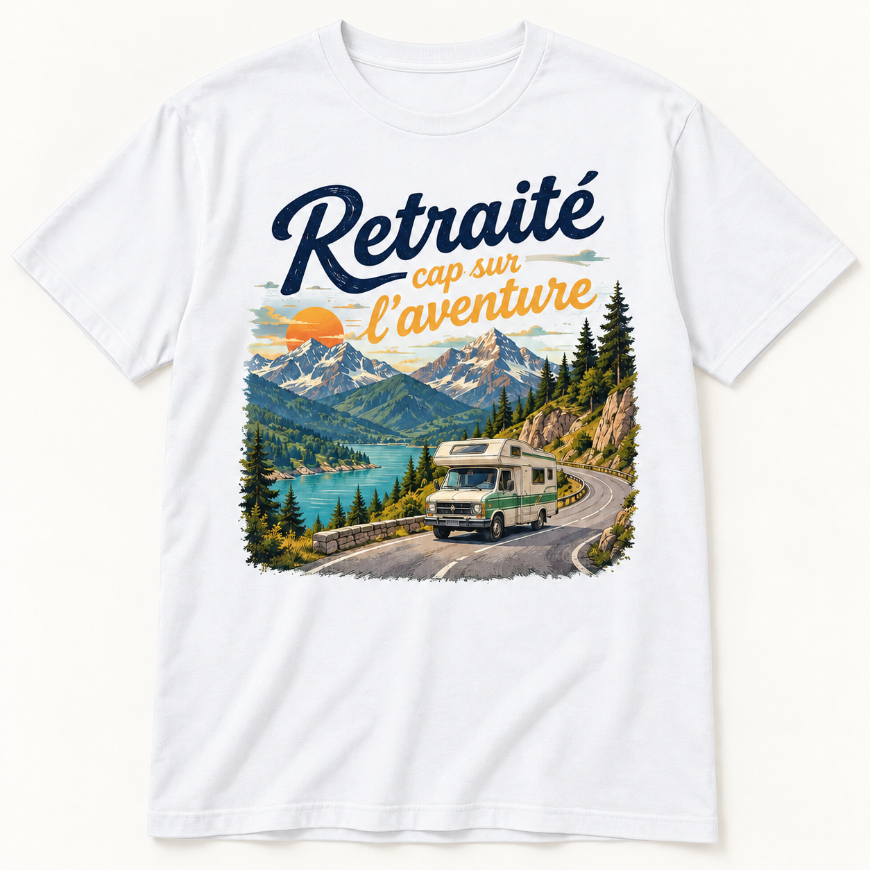 T-shirt Retraité cap sur l’aventure – Image 2