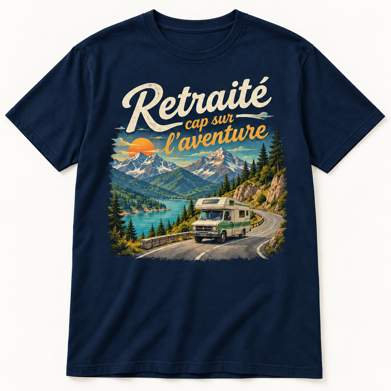 T-shirt Retraité cap sur l’aventure – Image 5