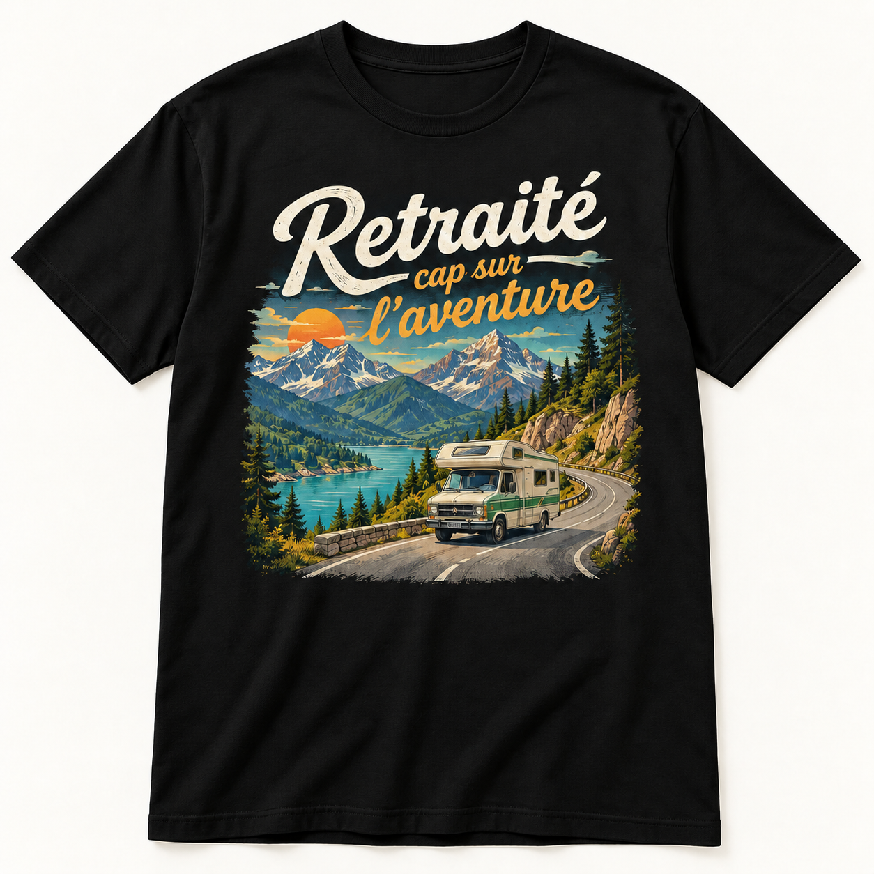 T-shirt Retraité cap sur l’aventure – Image 3