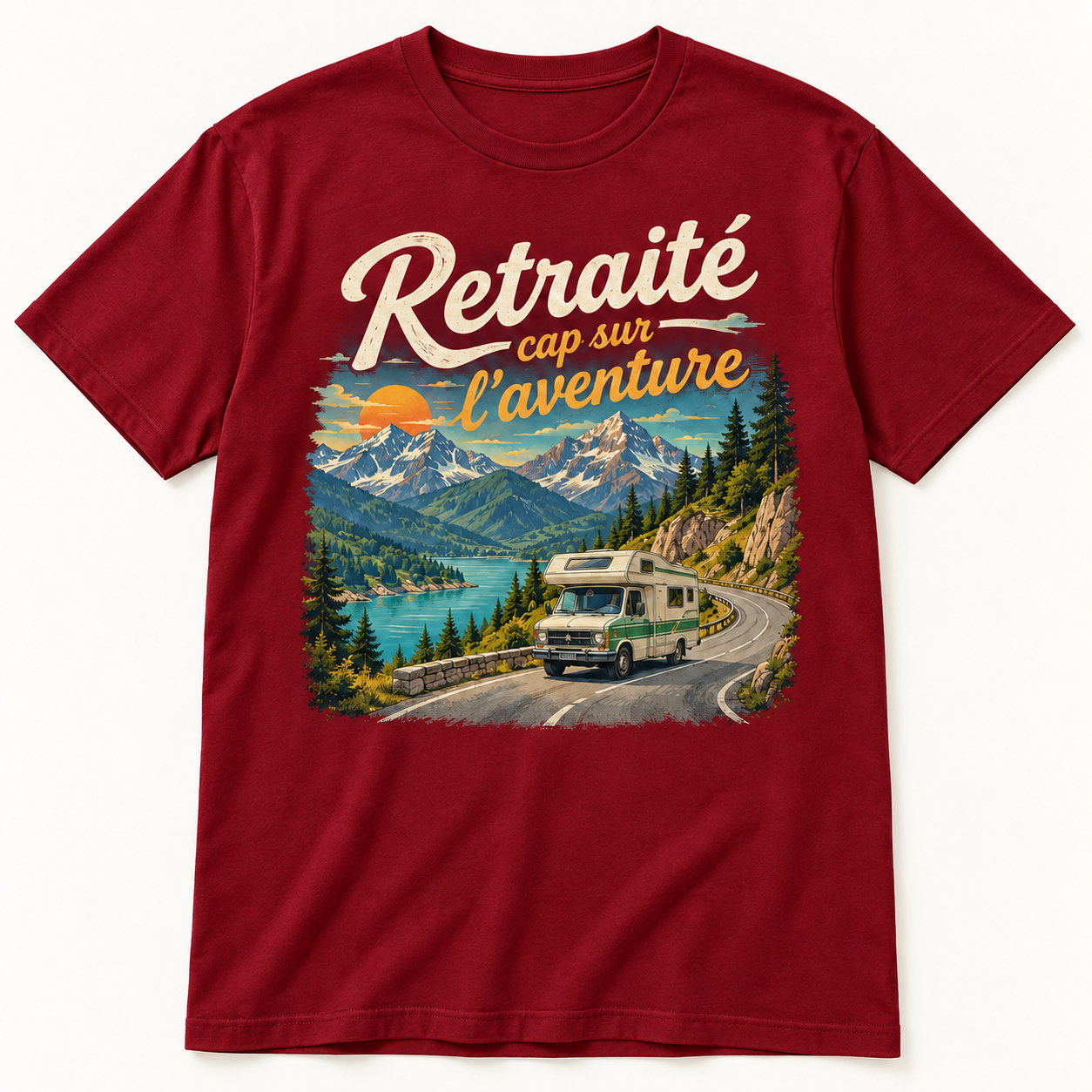T-shirt Retraité cap sur l’aventure – Image 4