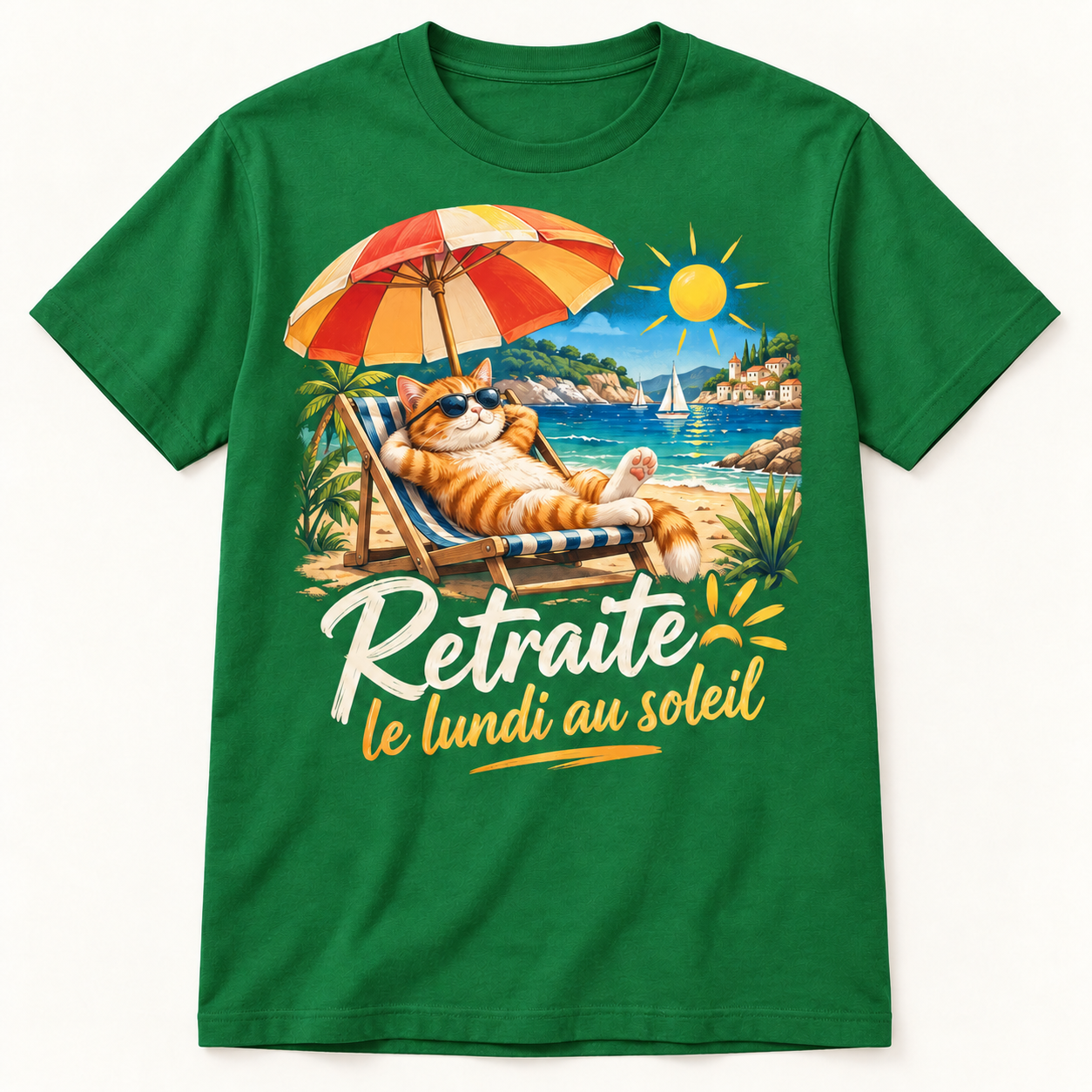 T-shirt Retraite le lundi au soleil – Image 5