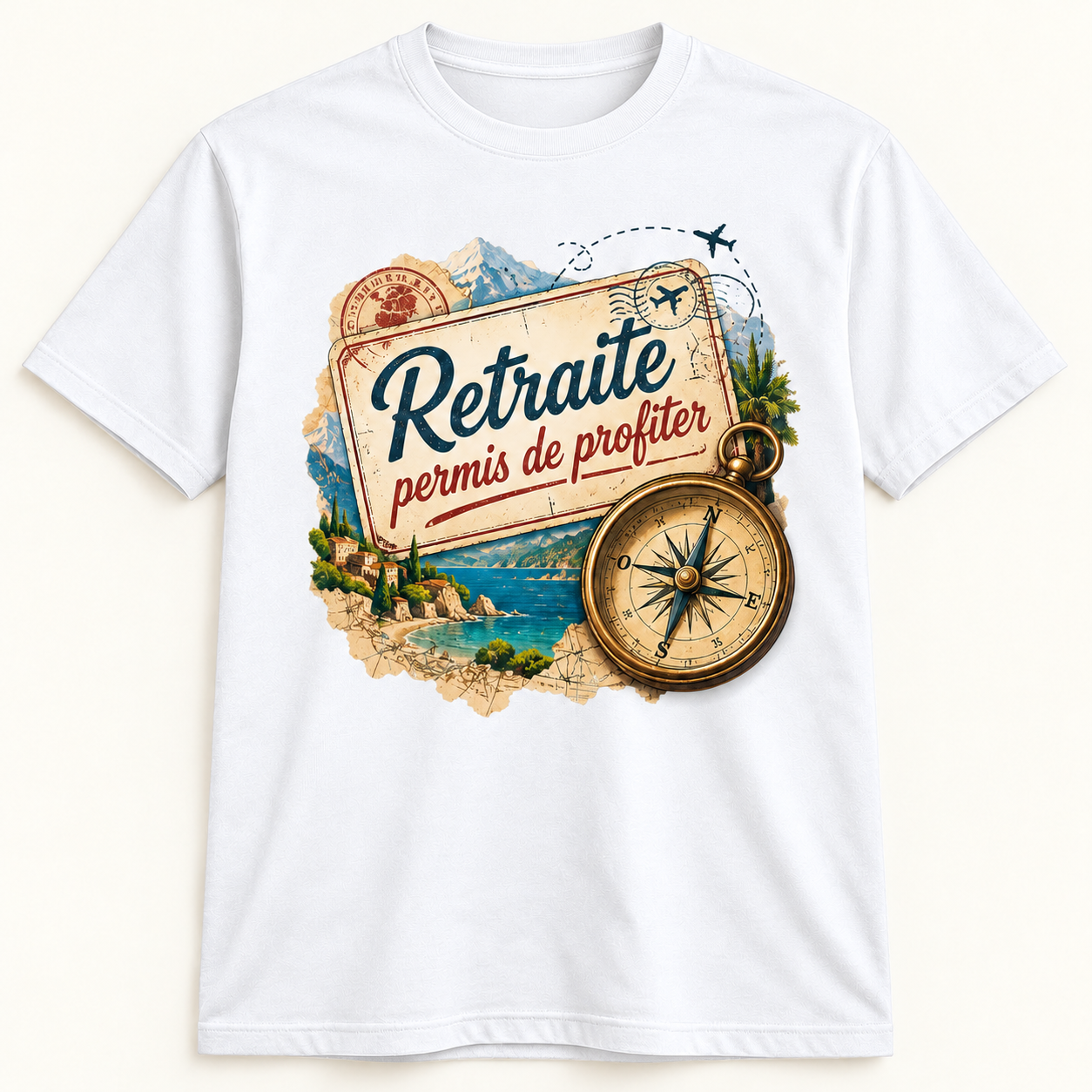 T-shirt Retraite permis de profiter – Image 2