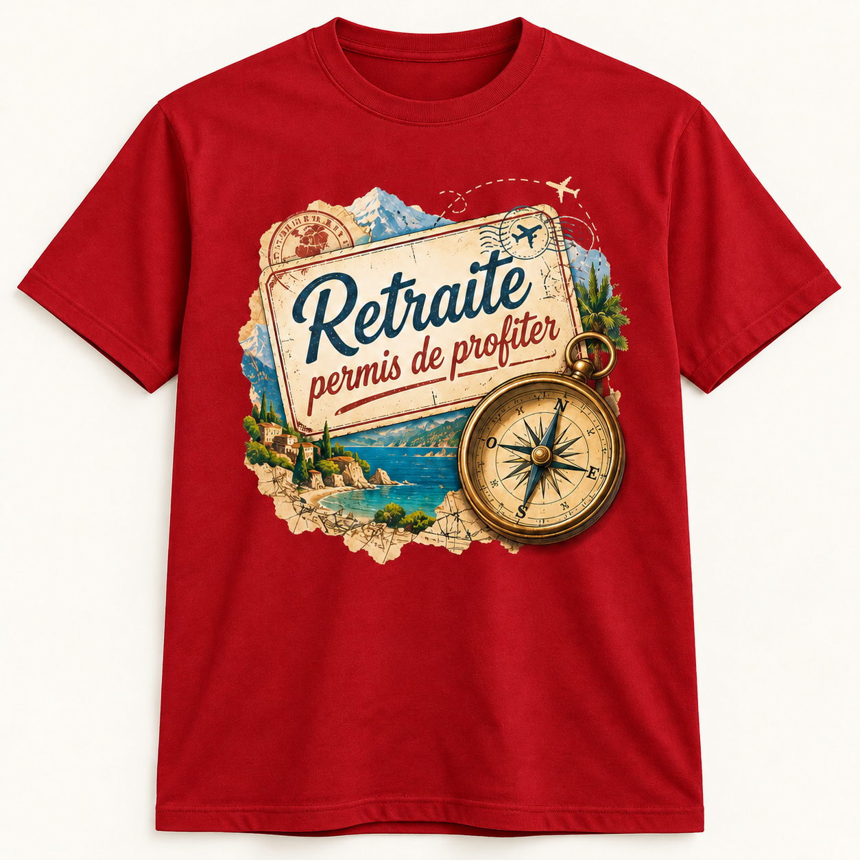 T-shirt Retraite permis de profiter – Image 3